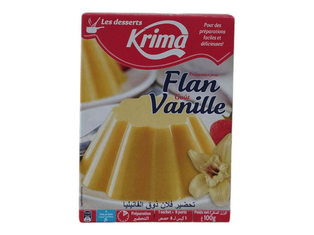 KRIMA flan vanille 100g
