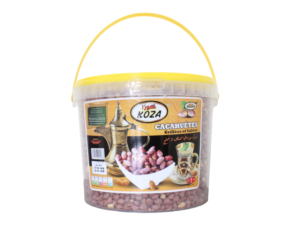 KOZA cacahuètes grillées et salées 5kg