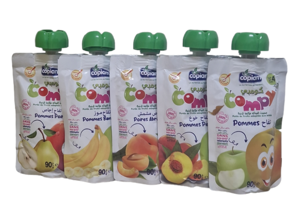 COMPY compote purée de fruits 90g
