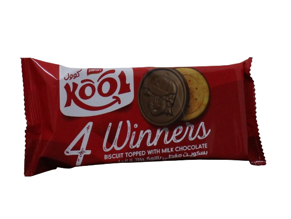 KOOL biscuit 4 winners noir