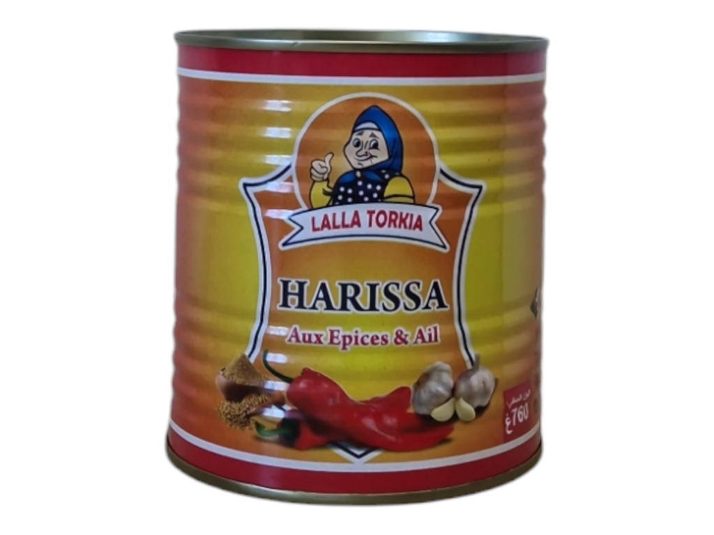 LALA TORKIA harissa aux épices & ail 760g