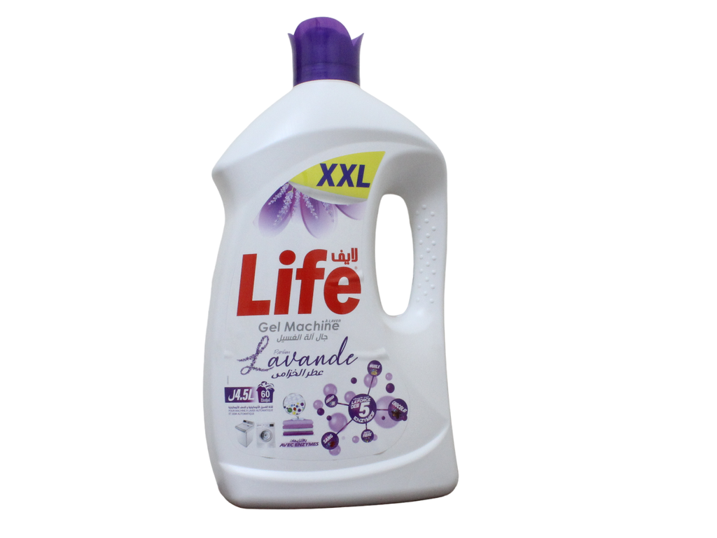 LIFE  gel machine lavande 4.5 l