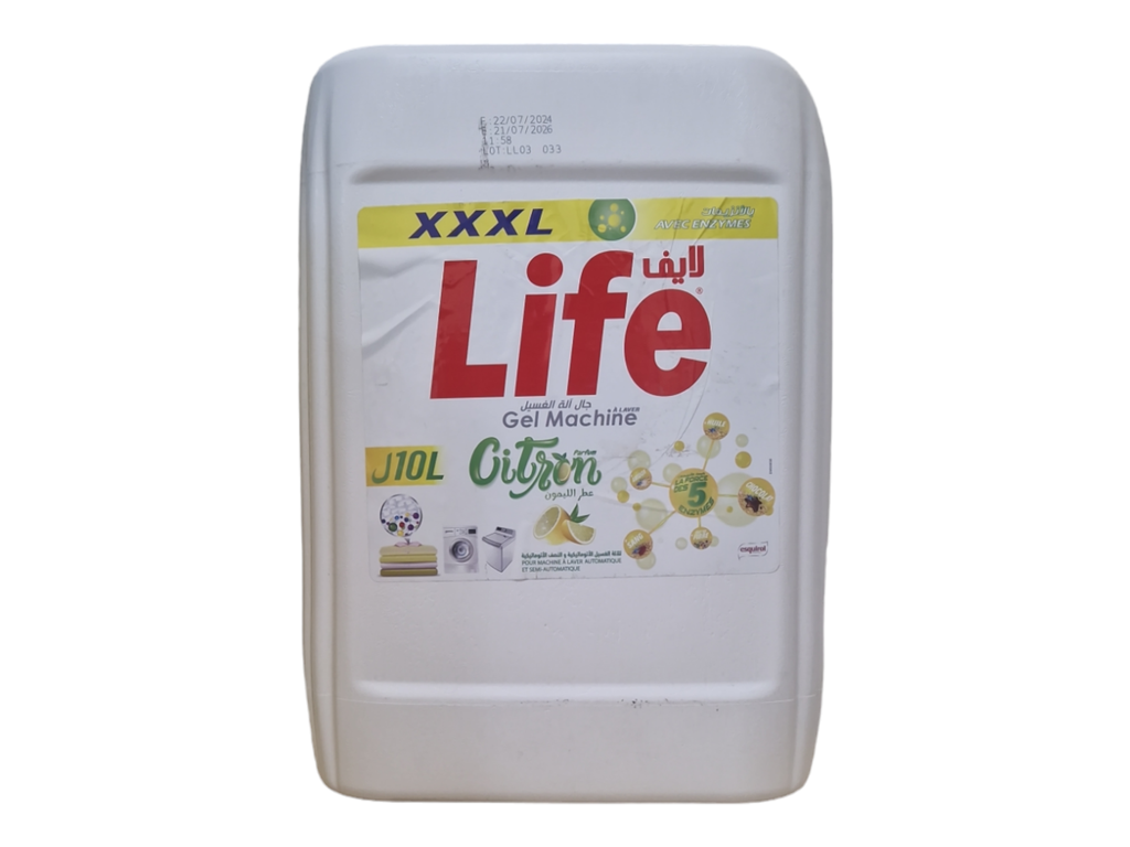 LIFE  gel machine citron10 l