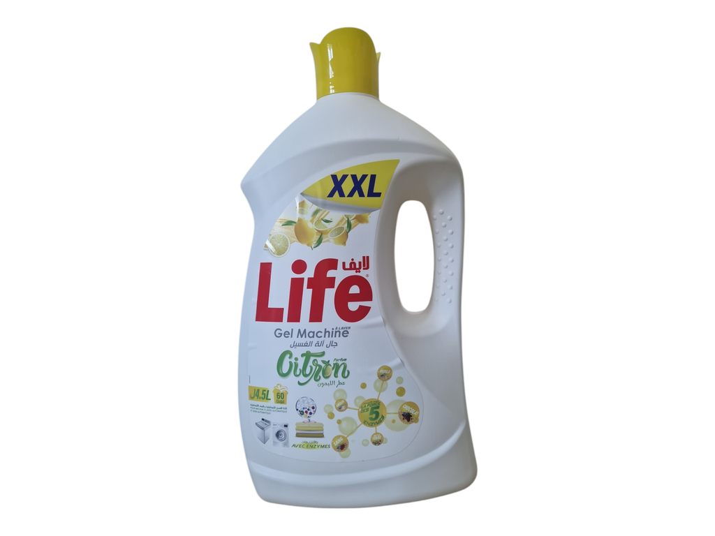 LIFE  gel machine citron 4.5l