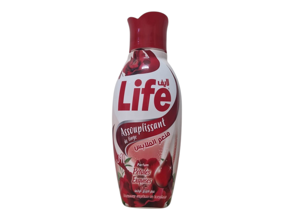 LIFE assouplissant de linge pétales expuises 1 l