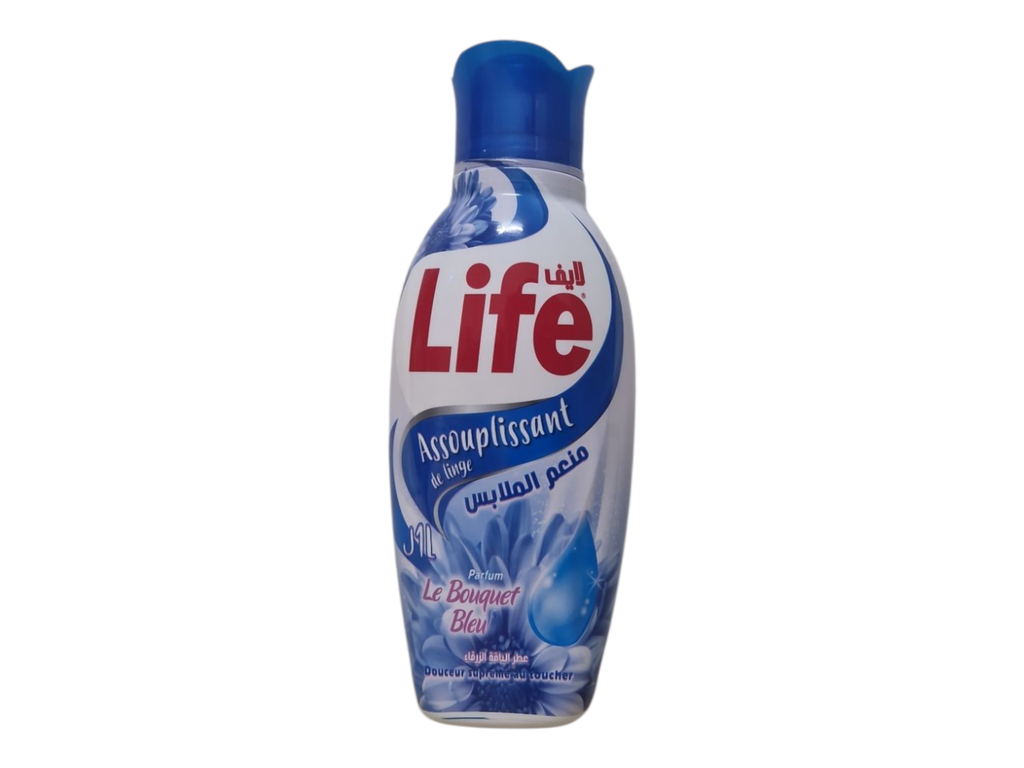LIFE assouplissant de linge le bouquet bleu 1 l