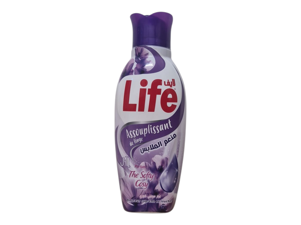 LIFE assouplissant de linge the softy cosy 1 l