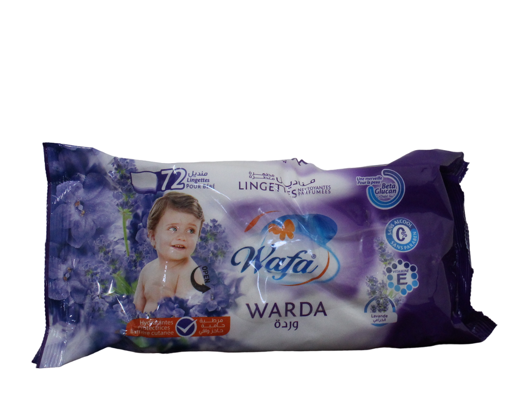WAFA lingettes warda 72p