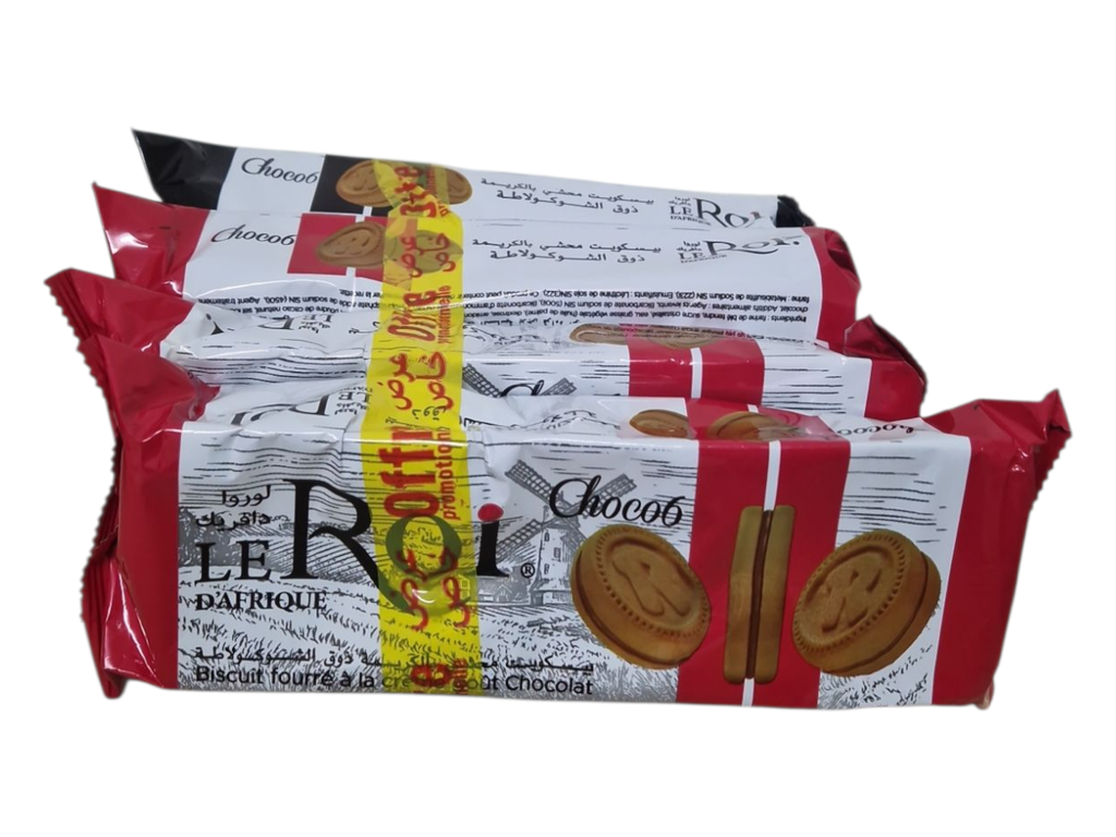 LE ROI d'Afrique biscuit promo *4