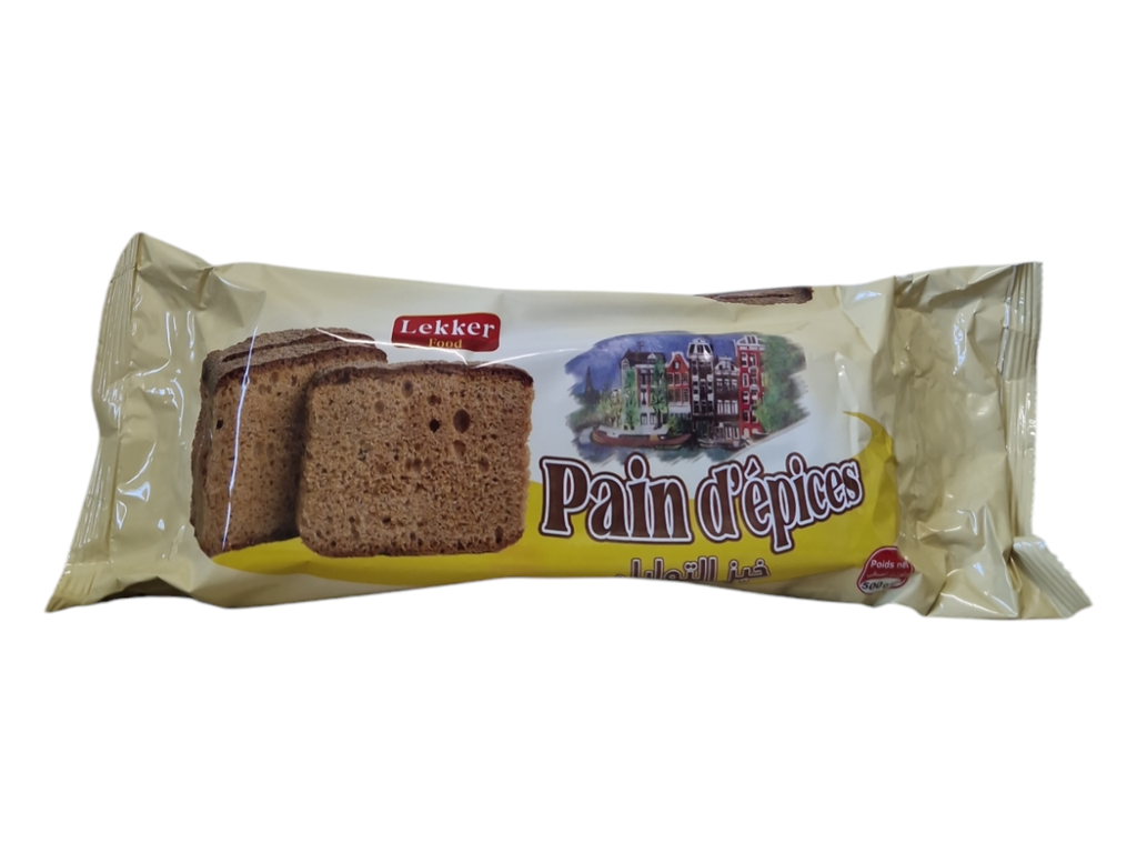 LEKKER FOOD pain d'épice carré 500g