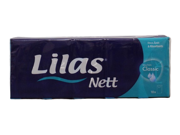 LILAS mouchoirs a papier