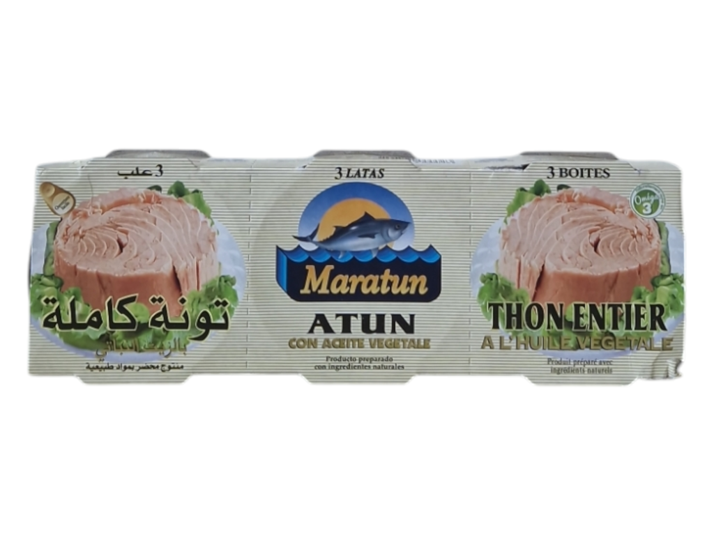 MARATUN  thon a  l'huile vegetale  65g*3 (