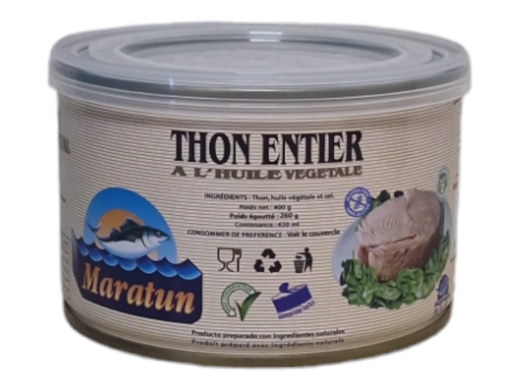 MARATUN thon entier 400g