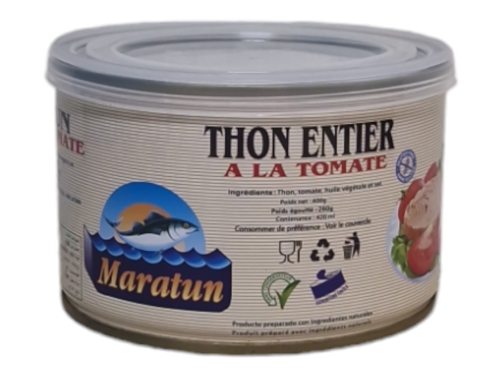 MARATUN thon tomate entier 400g