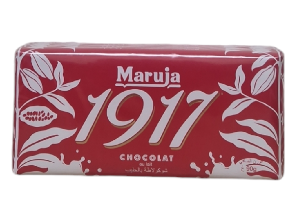 MARUJA chocolat aux lait et amande 90grs
