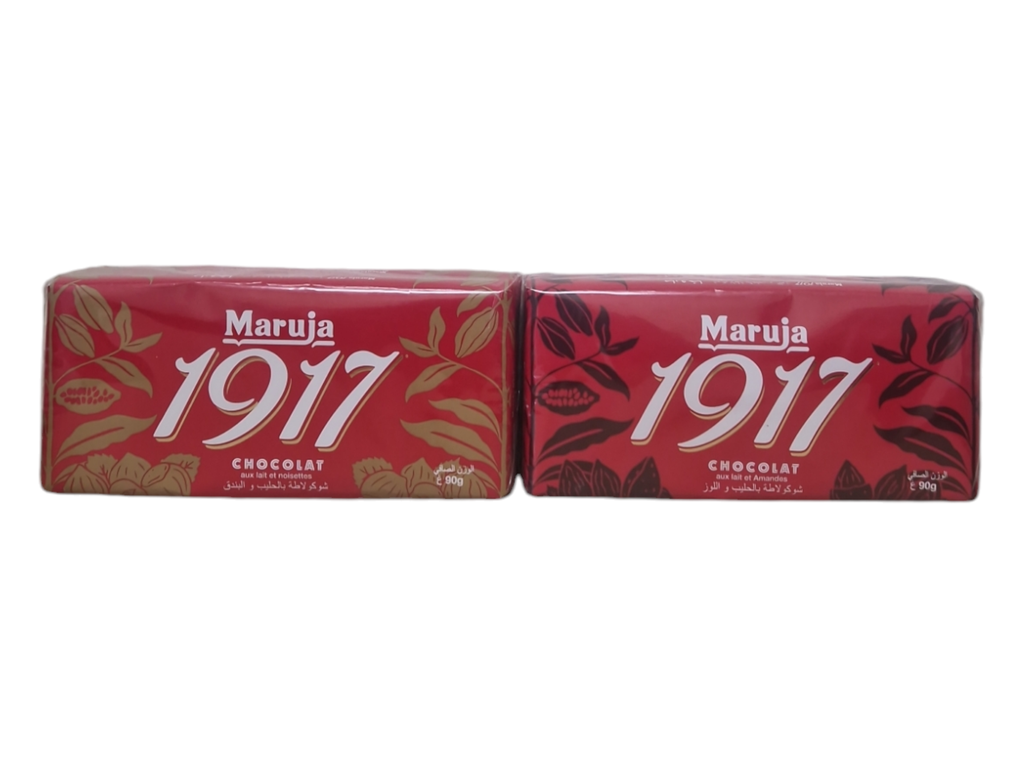 MARUJA chocolat aux lait et noisette 90grs