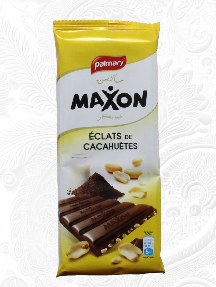 MAXON chocolat cacahuete 150grs