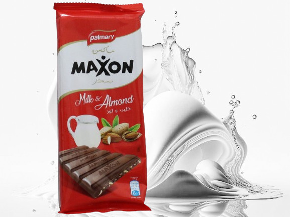 MAXON chocolat amands 150grs