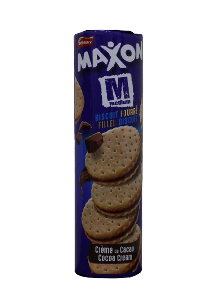 MAXON medium biscuit fourré créme de cacao