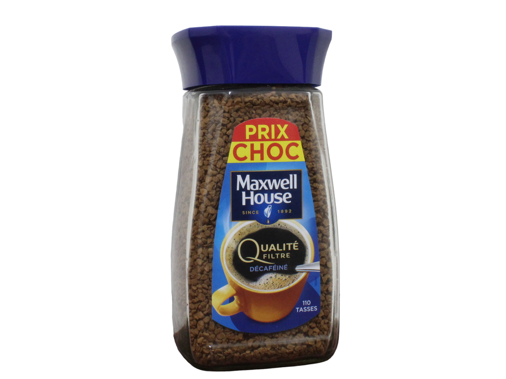 MAXWELL HOUSE décaféiné nescafé 200g