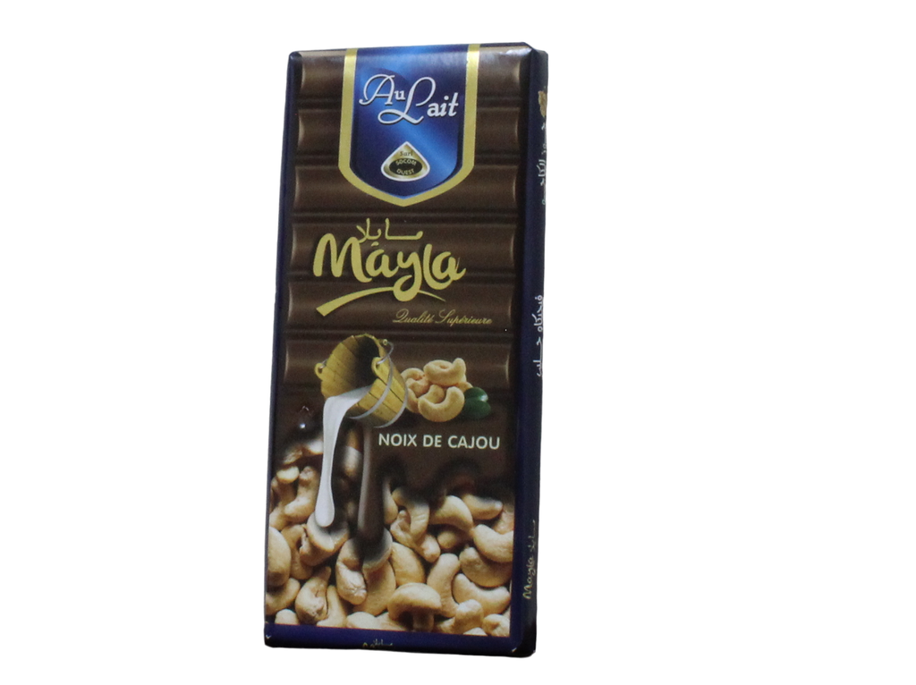 MAYLA  chocolat noix de cajou 150g