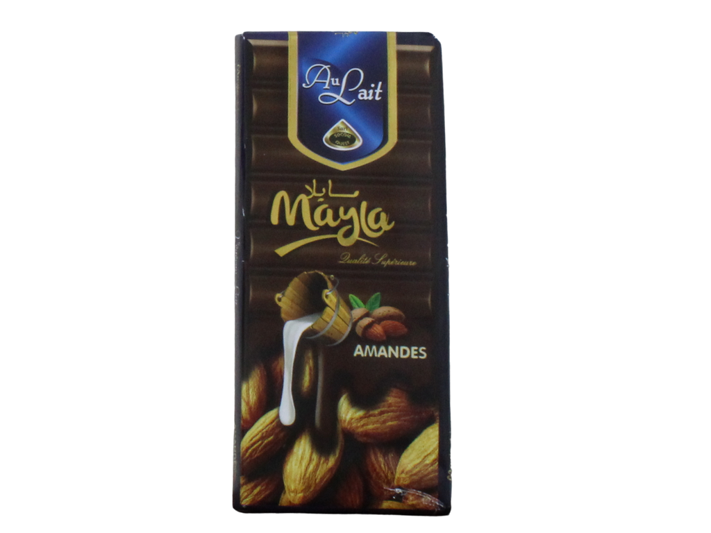 MAYLA  chocolat amandes 150g
