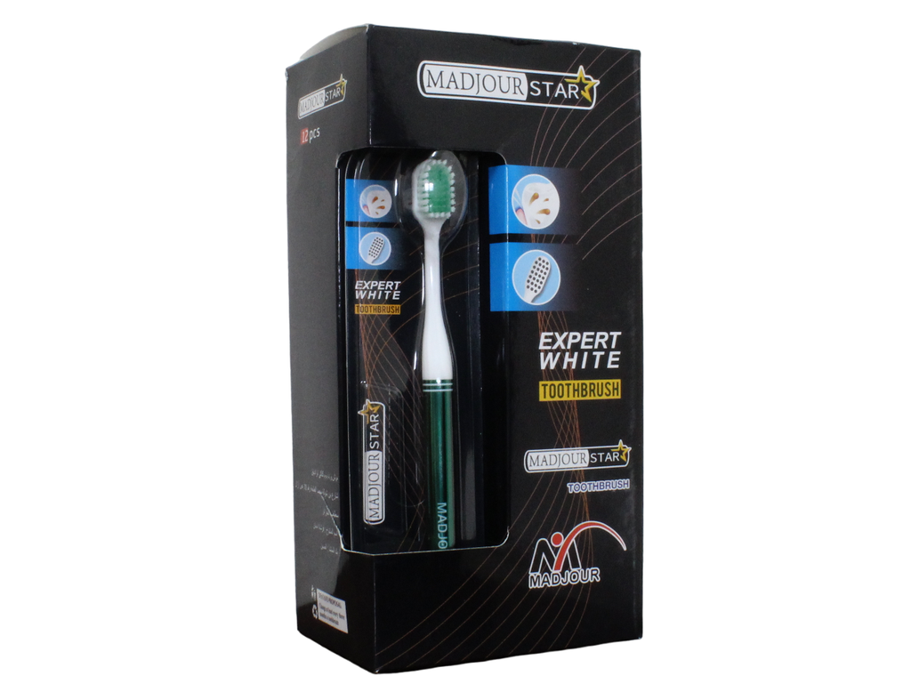 MADJOUR STAR brosse a dents expert white