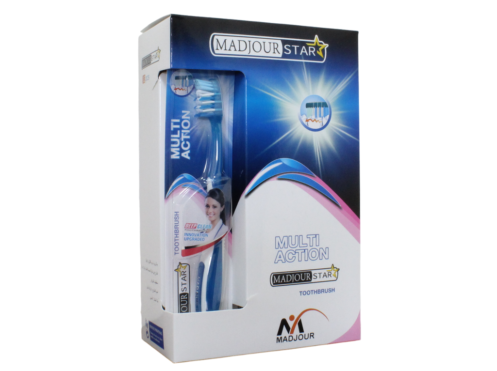 MADJOUR STAR brosse a dents multi action