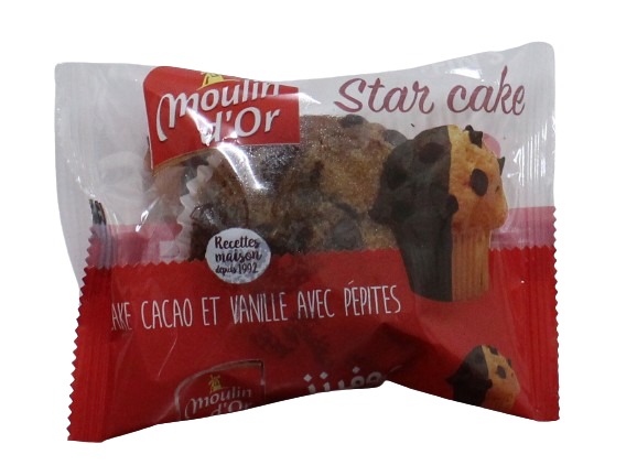MOULIN D'OR  Madelaine star cake