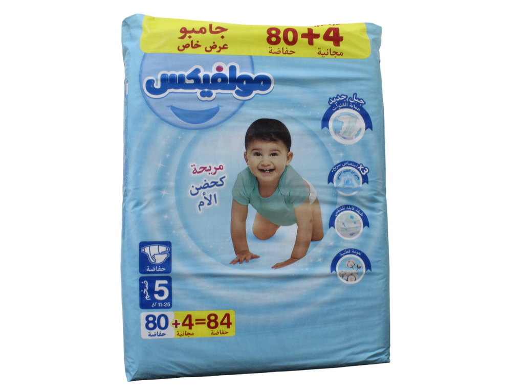 MOLFIX couche bb jumbo n°5 80+4