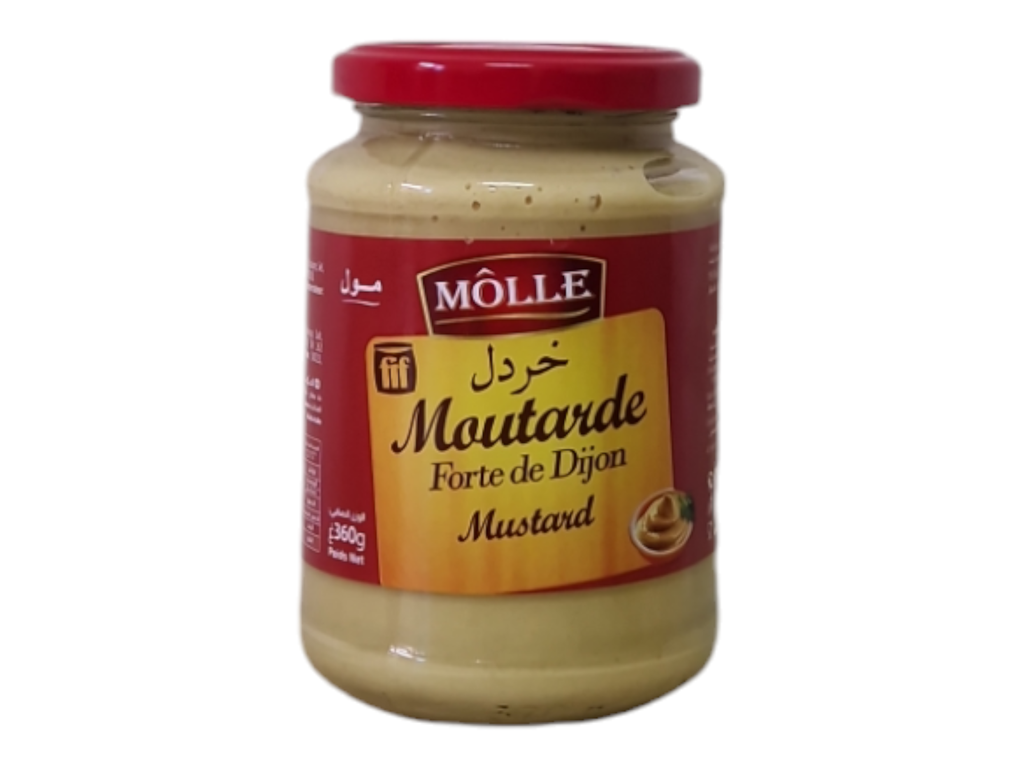 MOLLE moutarde de Dijon 360g