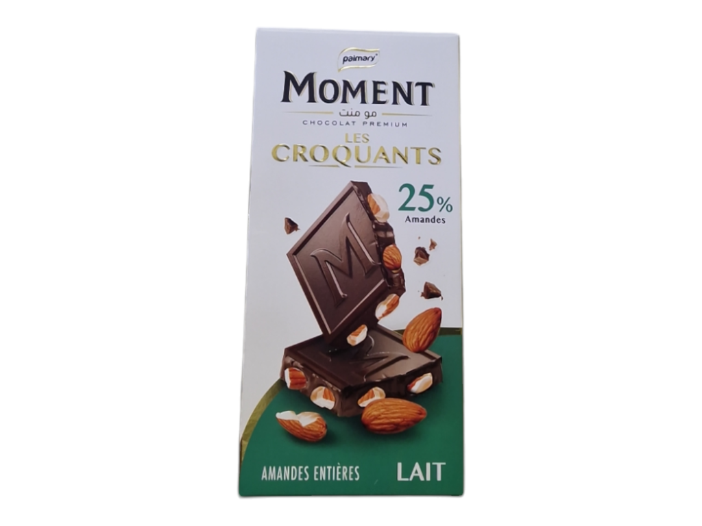 MOMENT chocolat 145g 25% amandes