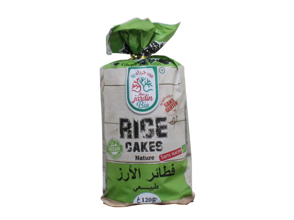 MON JARDIN cakes rice nature 120g