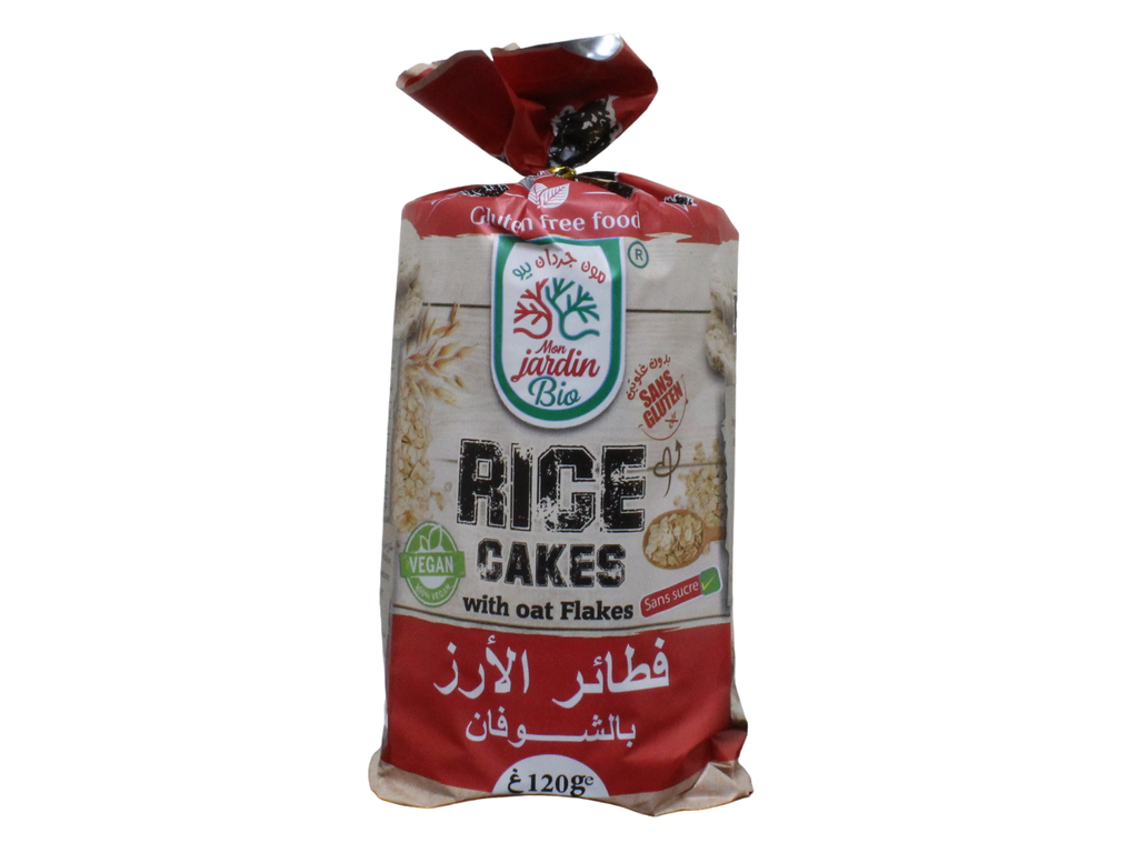 MON JARDIN cakes rice avoine 120g