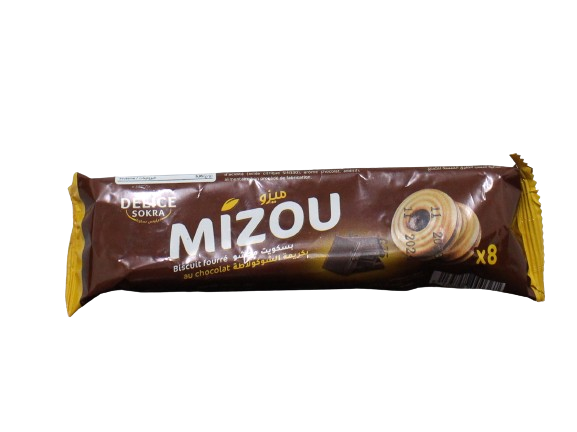 MIZOU biscuit au chocolat 8p