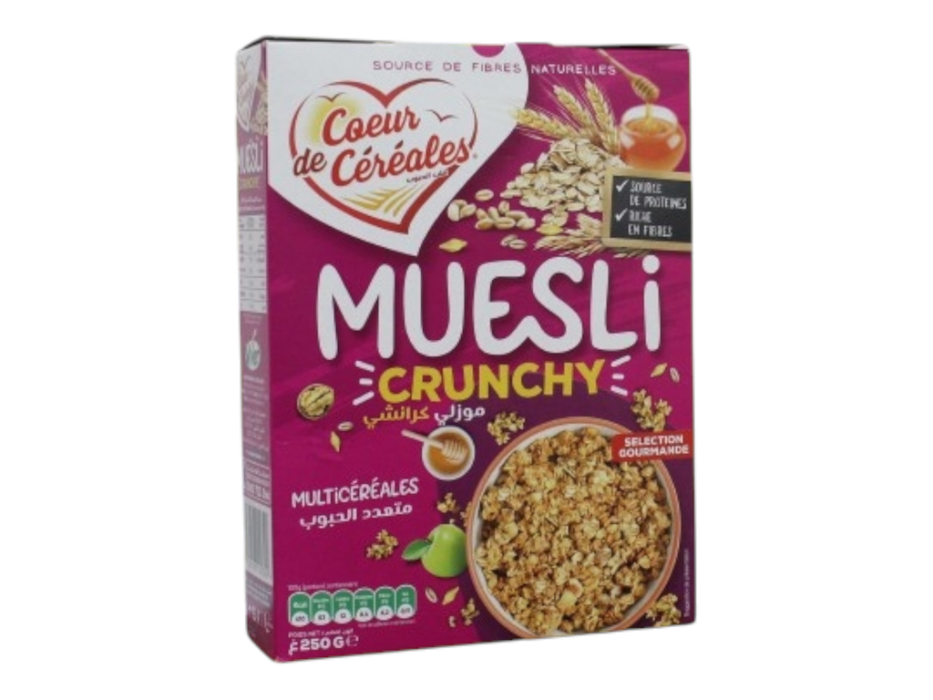 MUESLI cœur de céréales multicéréales 250g