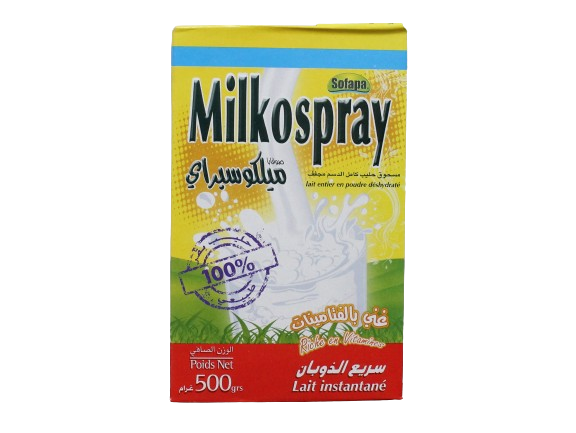 MILKOSPRAY boitte lait en poudre 500 g