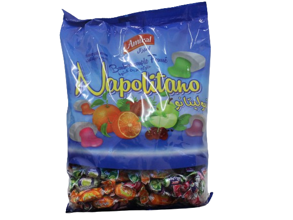 NAPOLITANO bonbon souple fourré