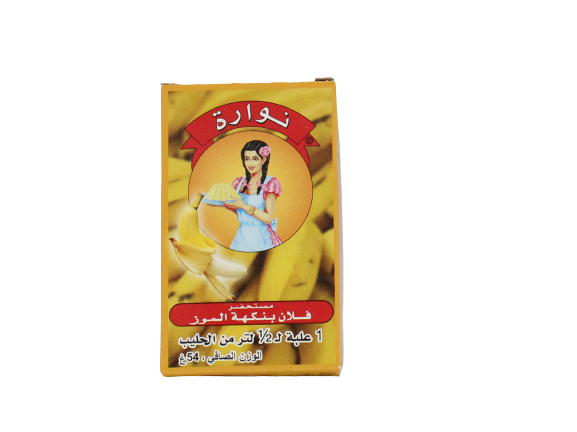 NOUARA pour flan arome banane 54 g