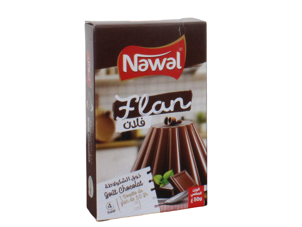 NAWAL flan chocolat 50g