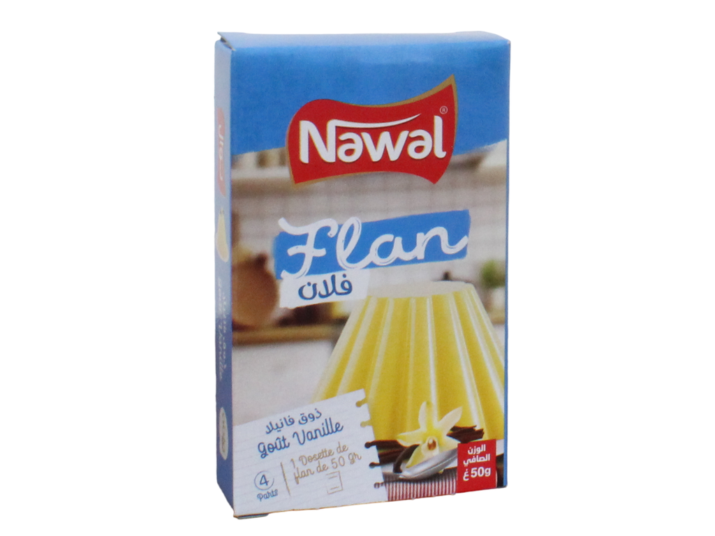 NAWAL flan vanille 50g