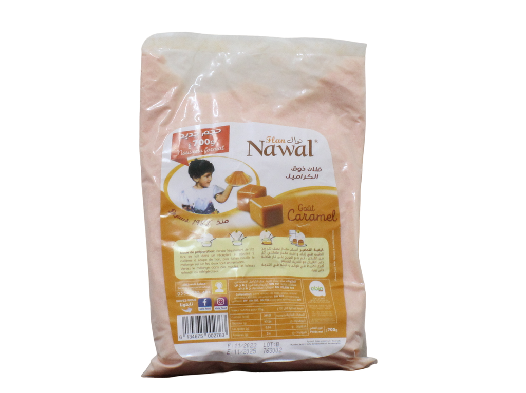 NAWAL flan gout caramel sac 700g