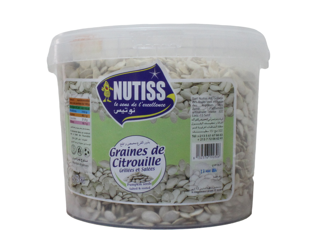 NUTISS graines de citrouille 3kg
