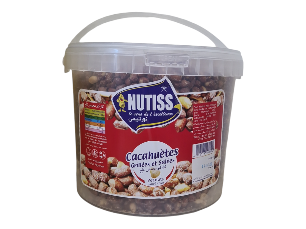 NUTISS cacahuètes salées 5kg