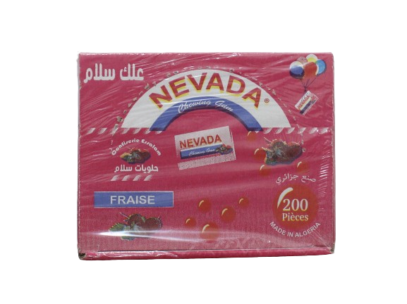 NEVADA  chewingum poitte 200 pièces
