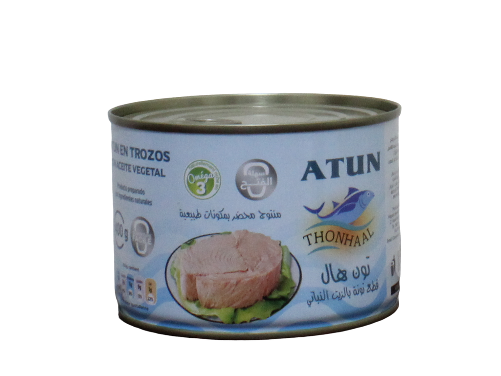 HAAL morceaux de thon a l'huile végétale 400g