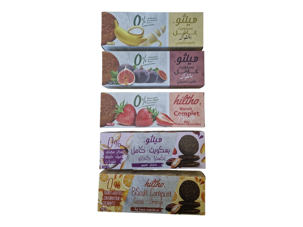 HILTHO biscuit complet fruité 100g