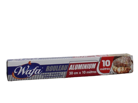 WAFA rouleau aluminium  10m+2gratuit