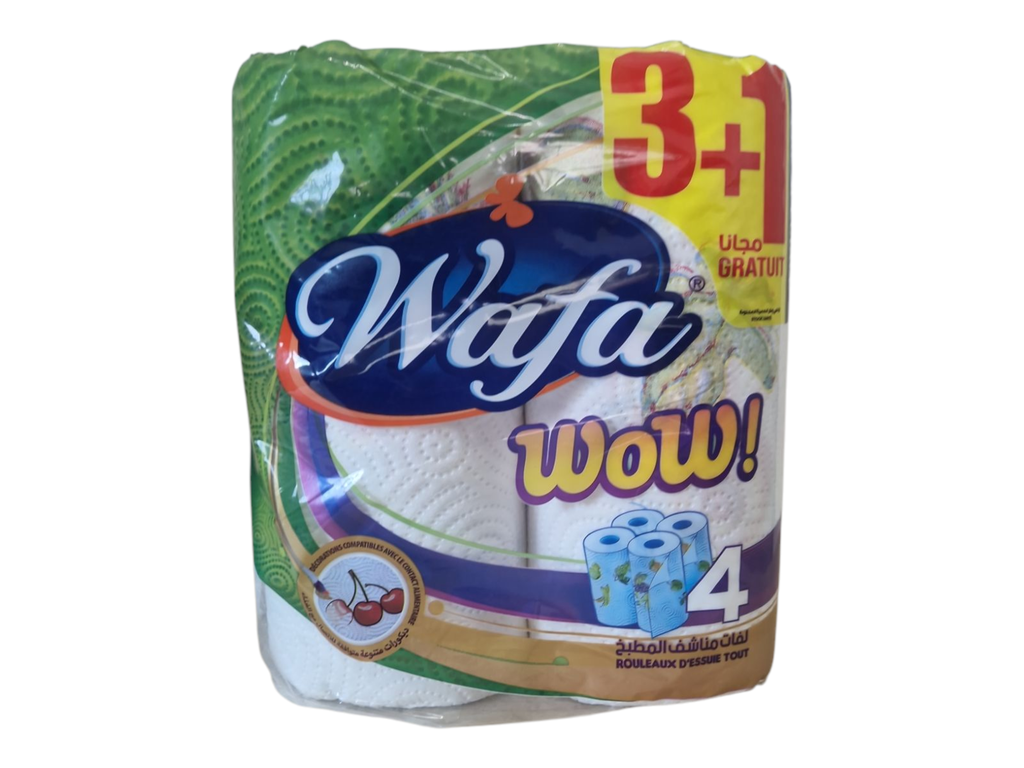 WAFA WOW essuie tout  3p+1 gratuit