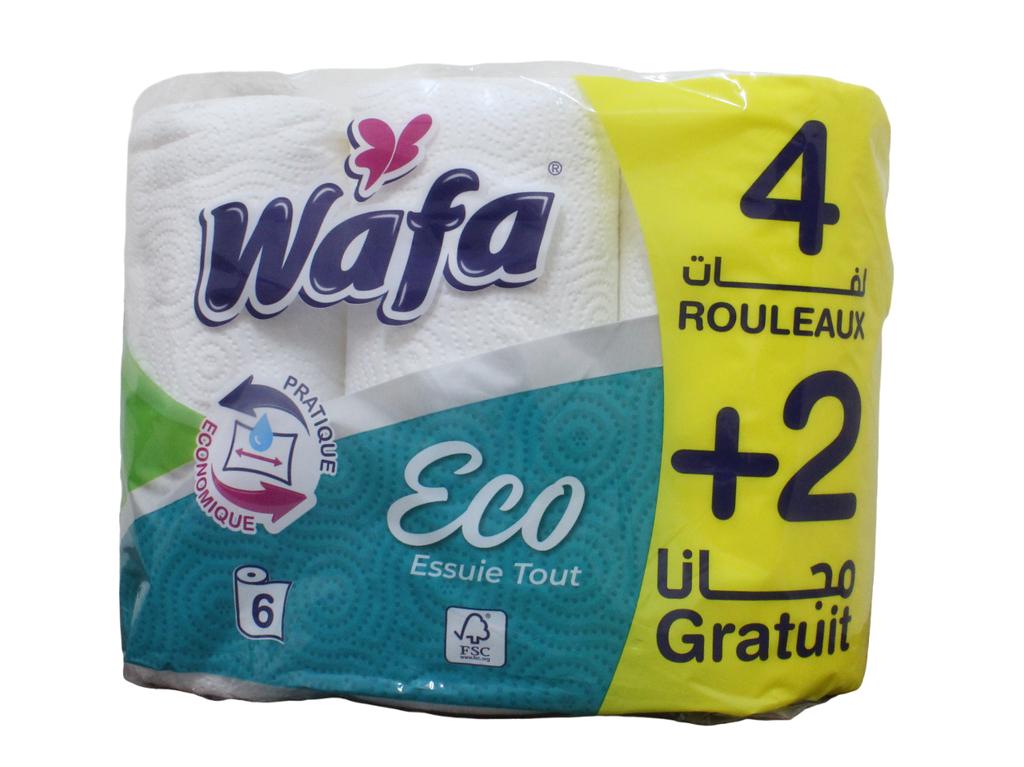 WAFA essuie tout eco 4+2 gratuit